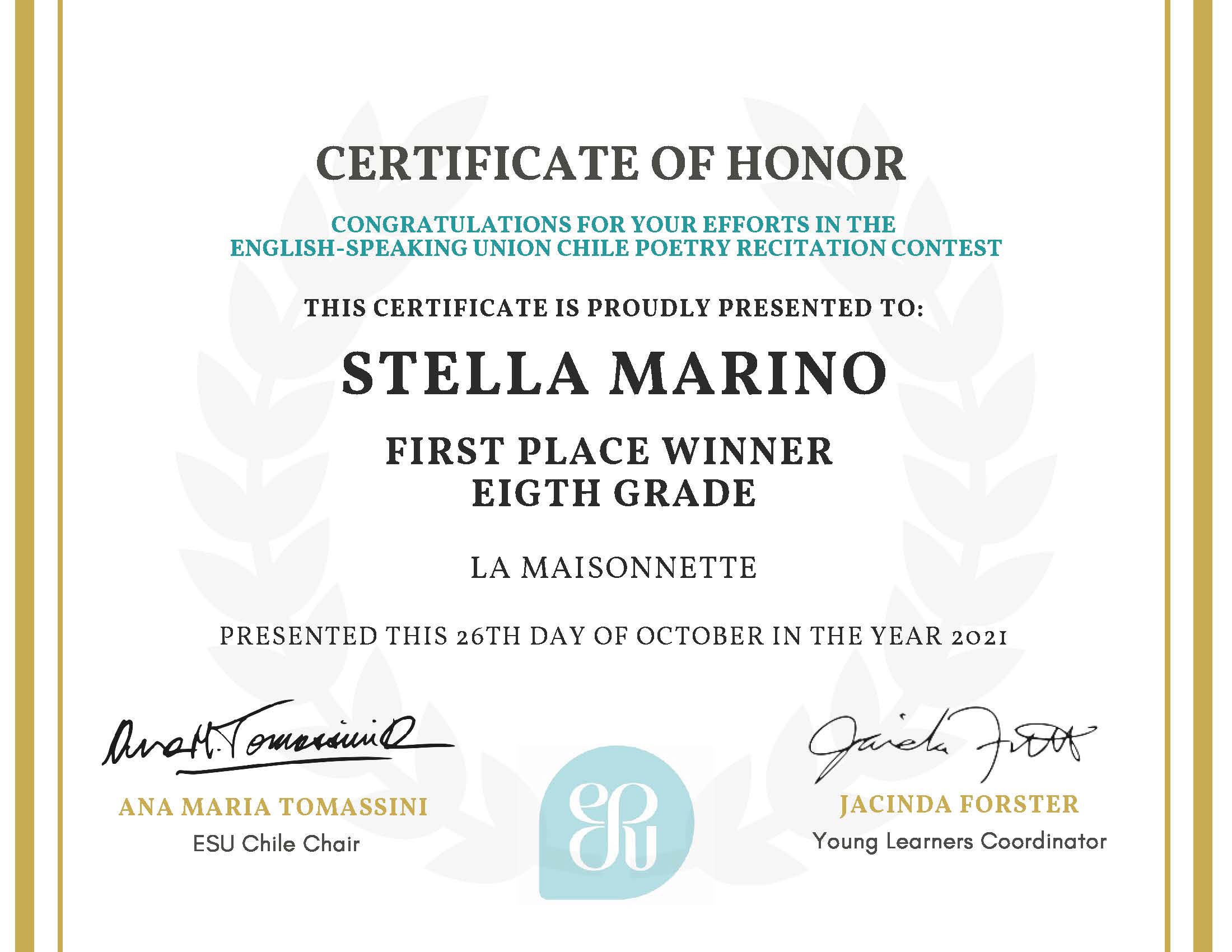 Grade 8_Stella Marino